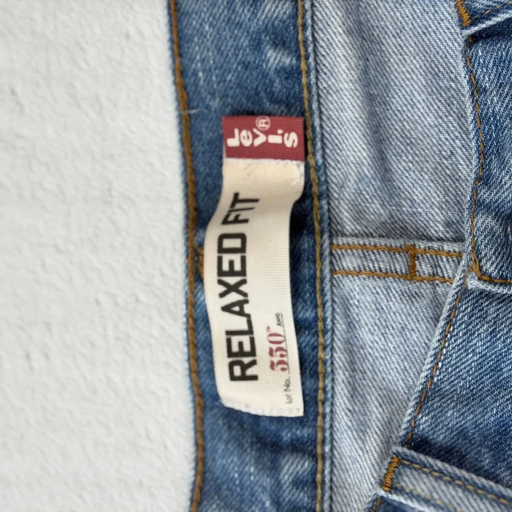Levi's 550 Relaxed Fit Jeans Mens 34x34 Blue Good Medium Wash Denim